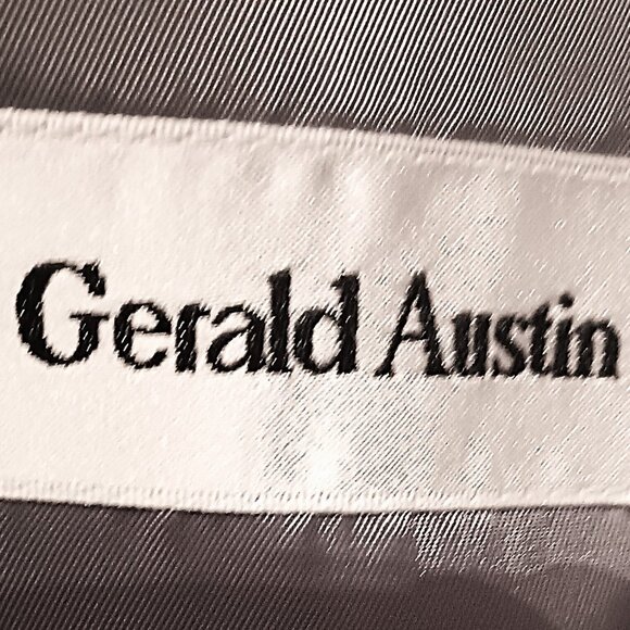 Gerald Austin Men 2 Piece Gray Suit - Picture 8 of 16